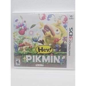 Hey Pikmin Nintendo 3DS Game Case Good Label Cartridge Puzzle Platformer Olimar